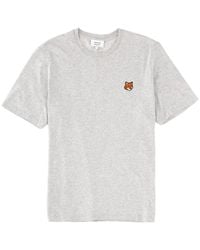 Maison Kitsuné - "Fox Head" T-Shirt - Lyst