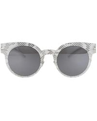 Mykita - Python Flash Metal Sunglasses - Lyst