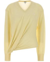 Loewe - Wool Blend Sweater - Lyst