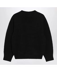TOTEME - Oversized Crewneck Sweater - Lyst