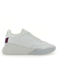 Stella McCartney - Diamond Effect Crystal Loop Sneaker - Lyst