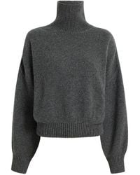 KHAITE - High-Neck Sweater - Lyst