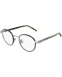 Saint Laurent - Eyeglasses Sl 125 005 Havana Havana Transparent/22/145 - Lyst