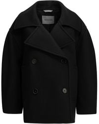 Balenciaga - "Cocoon" Short Coat - Lyst