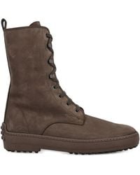 Tod's - Win Gomm 84L Palissandro Leather Polacco - Lyst