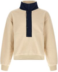 Entire studios - 'System Half Zip Fleece Fleece Sweatshirt - Lyst