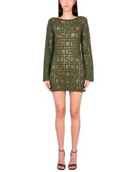 Gcds - Monogram Macrame Dress - Lyst