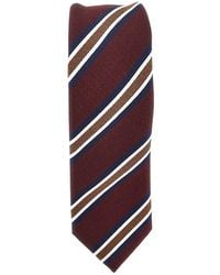 Emporio Armani - Silk Necktie With Jacquard Motif - Lyst