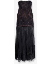retroféte - Vespera Long Lace Dress - Lyst