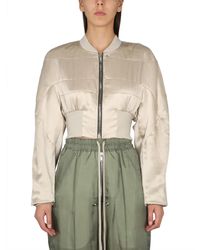 Rick Owens - Girdered Flight Jacket - Lyst