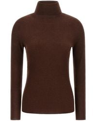 Fabiana Filippi - Ribbed Turtleneck Sweater - Lyst