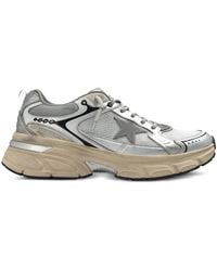 Golden Goose - "Lightstar" Mesh And Nappa Upper Mesh Tongue And Heel Tpu Star - Lyst