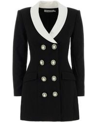 Self-Portrait - Tailored Blazer Mini Dress - Lyst