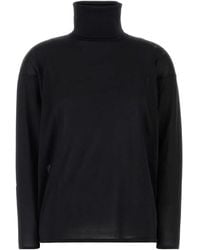 Gucci - Silk Turtleneck Sweater - Lyst