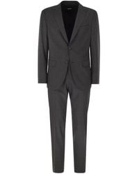 BOSS - Stretch Virgin Wool Blend Suit - Lyst