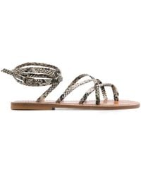 K. Jacques - Python Effect Gaia Sandals - Lyst