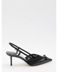 Jimmy Choo - Afia Mesh Slingback Pumps - Lyst