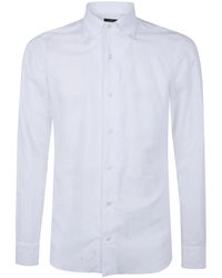 Barba Napoli - Classic Cotton & Linen Shirt - Lyst