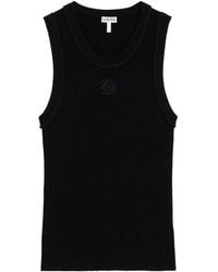 Loewe - Ribbed Anagram Tank Top - Lyst