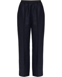 Maison Margiela - Straight Virgin Wool Trousers - Lyst