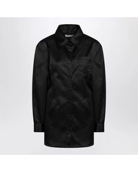 Frankie Shop - Satin Shirt Dress - Lyst