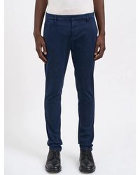Dondup - Cotton Trousers Mod. Gaubert - Lyst