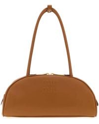 Miu Miu - Caramel Leather Beau Shoulder Bag - Lyst