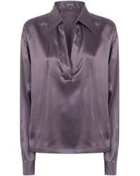 Tom Ford - Blouse Silk Blouses - Lyst