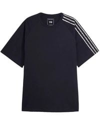 Y-3 - Logo Cotton T-Shirt - Lyst