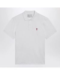Ami Paris - Ami De Coeur Polo Shirt - Lyst