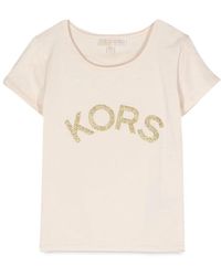 Michael Kors - T-Shirt Logo - Lyst