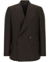 mfpen - Double-Breasted Blazer - Lyst