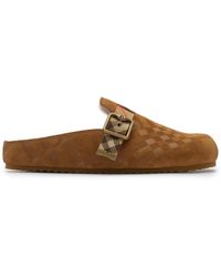 Burberry - Urchin Mules - Lyst