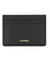 Jil Sander - Leather Cardholder Wallets & Purses - Lyst