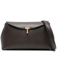 TOTEME - T-Lock Leather Clutch - Lyst