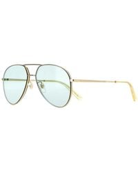 Gucci - Metal Sunglasses - Lyst