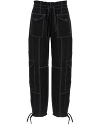 Ganni - 'Light Slub Pocket' Pants - Lyst