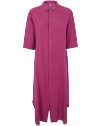 Labo.art - "Acca" Rock Cotton Midi Dress - Lyst