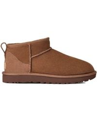 UGG - Classic Ultra Mini Suede Boots For - Lyst