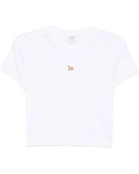 Maison Kitsuné - Maison Kitsuné Baby Fox Cotton T-Shirt - Lyst