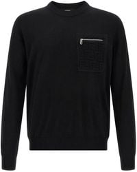 Fendi - Ff Pocket Sweater - Lyst