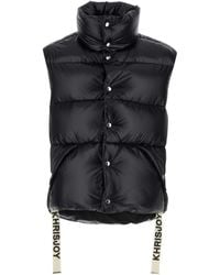 Khrisjoy - Nylon Sleeveless Puff Shiny Down Jacket - Lyst