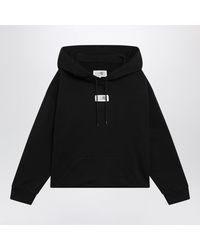 MM6 by Maison Margiela - Patch Numeric Logo Hoodie - Lyst