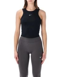 Nike - Dri-Fit Cropped Tank Top - Lyst