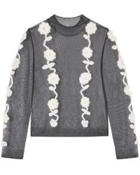 Ganni - Crochet Top - Lyst