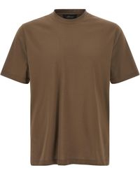 Brioni - Cotton T-Shirt - Lyst