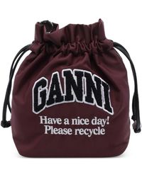 Ganni - Nylon Pouch - Lyst