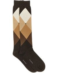 Ballantyne - Diamond-Shaped Socks - Lyst
