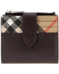 Burberry - A:Ms Bifold Zip Wallet Slt:166983:C1762 - Lyst