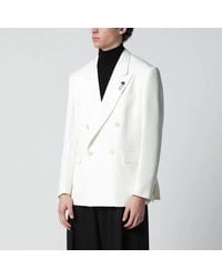 Lardini - Viscose Double-Breasted Suit - Lyst